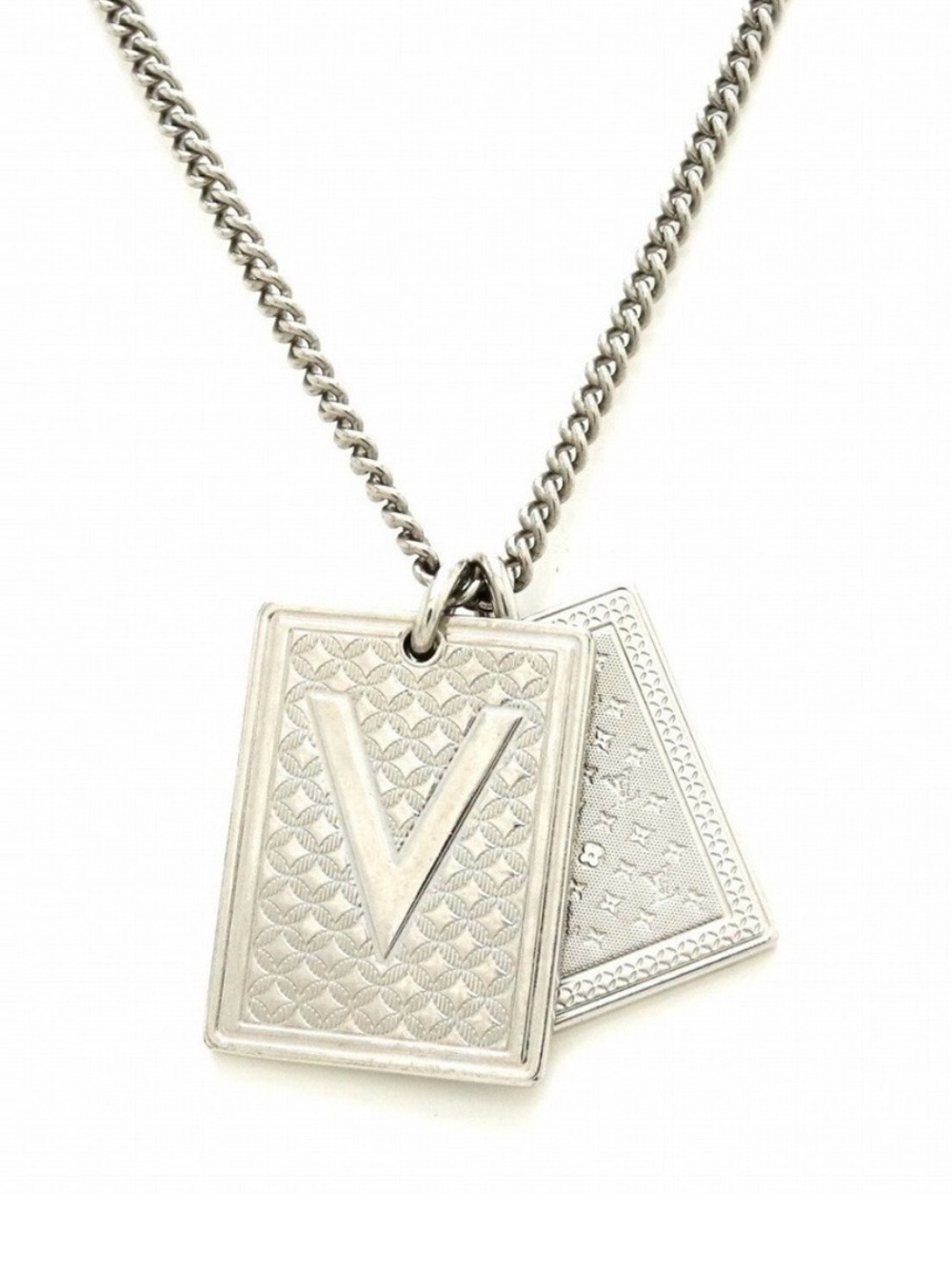 Louis Vuitton Collier Plaques Gambling Necklace - Vintage (M62678)